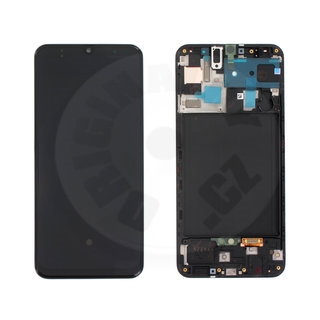 Samsung original LCD and touch layer for Galaxy A50 A505 - black