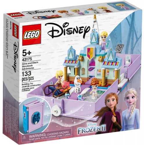 LEGO Disney Princess 43175 Anna and Elsa's Storybook Adventures
