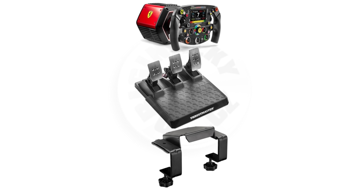  THRUSTMASTER T818 /SF 1000 Direct Drive Racing Wheel + T-LCM  Pedals : Everything Else