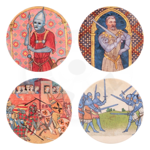 KCD „Medieval Art“ Coaster Set