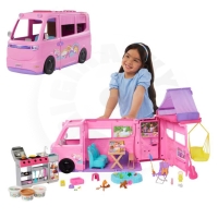 Barbie Dream Camper Karavan snů se stanem HRJ78