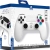 Bezdrátový herní ovladač pro PlayStation 4 White