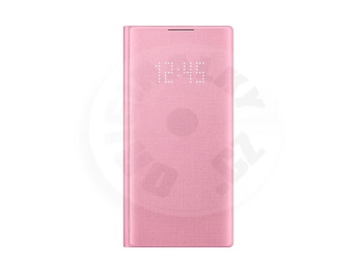 Samsung Flipové pouzdro Led View Note 10 - růžová