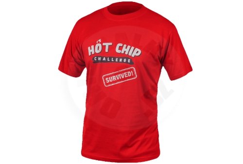 HOT CHIP T-shirt "Challenge Survived"