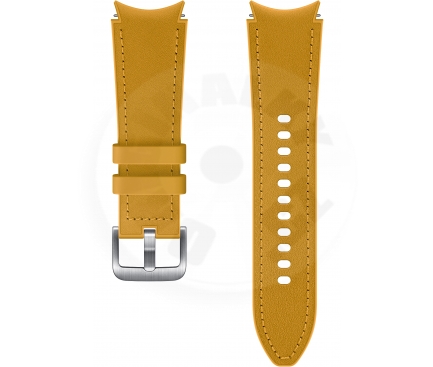 Samsung Hybrid Leather Band (20mm, M/L) for Samsung Galaxy Watch 4 / Classic - mustard