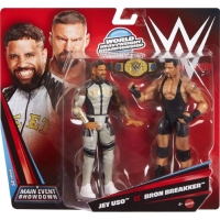 WWE Main Event Showdown Series 25 Bron Breakker vs Jey Uso 2 figurky WWE Main Event Showdown Series 25 Bron Breakker vs Jey Uso 2 figurky