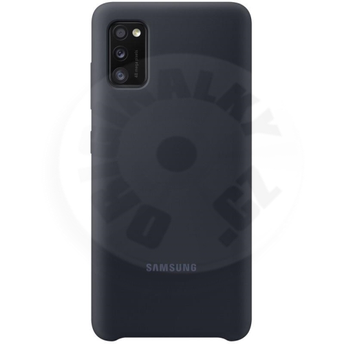 Samsung Silikonový zadní kryt A41 - černá