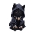 Now Adult: Gothic - Reaper's Feline 16cm
