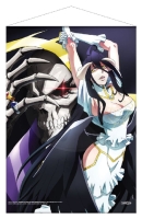WallScroll - Overlord Ainz Ooal Gown &amp; Albedo 50 x 70 cm