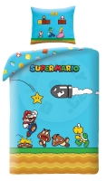 Halantex Povlečení - Super Mario Jump 140x200, 70x90