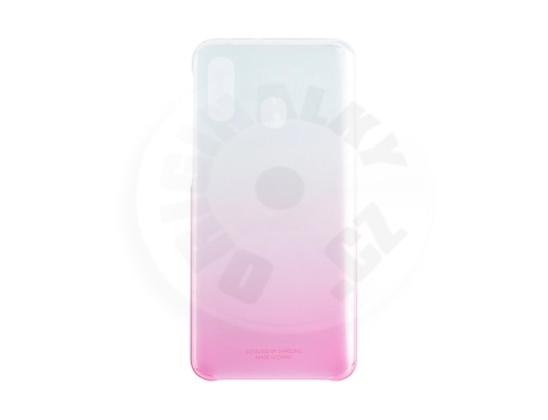 Samsung Částečně průhledný zadný kryt A40 (2019) - ružová