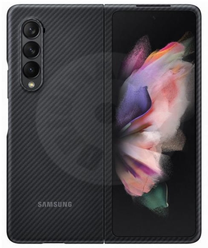 Samsung Aramidový kryt se stojánkem Z Fold3 (2021) - černá