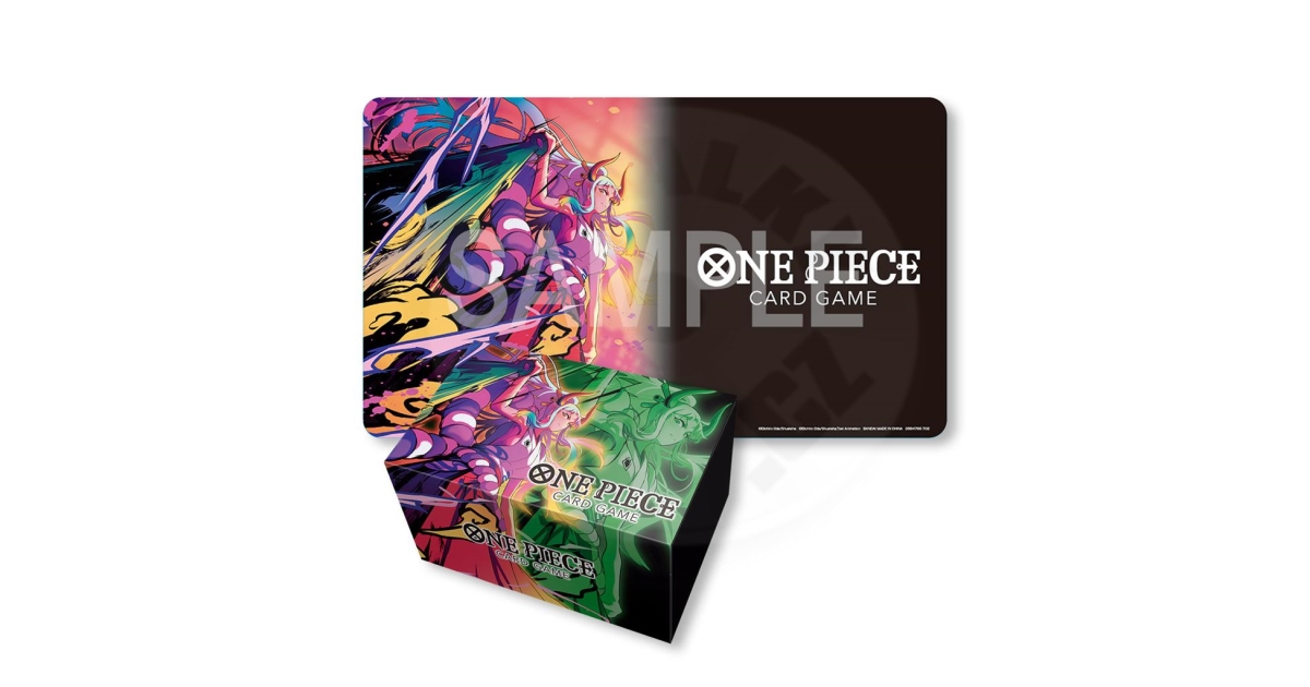 one piece card game playmat and storage box set yamato Game: The high One Piece Championship Yamato PlayMat