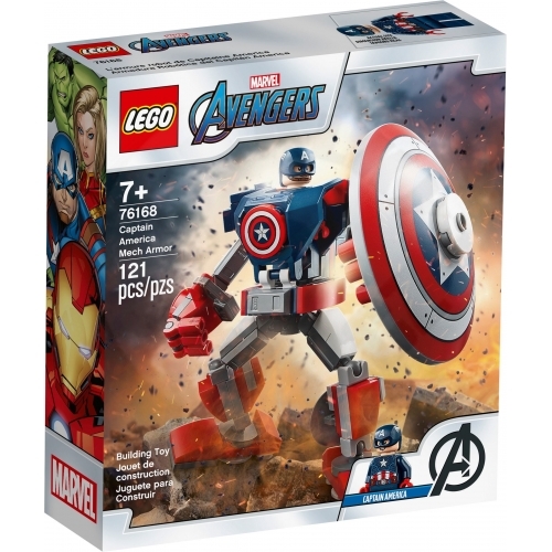 LEGO® Marvel Avengers 76168 Captain America Mech Armor