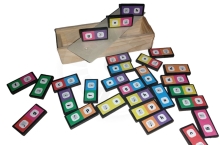 Hudební domino - notové 2v1