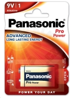PANASONIC Alkalické baterie Pro Power 9V (Blistr 1ks)