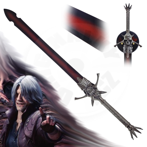 Dante's Two-Man With The Plaque "Son Of Sparda" - Devil May Cry - 130 cm