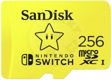 Sandisk Micro SDXC Card for Nintendo Switch 256GB Super Mario Kart