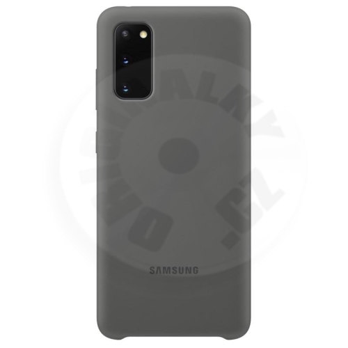 Samsung Silikonový zadní kryt Galaxy S20 - šedá