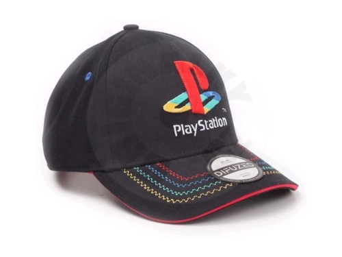 PlayStation with original PS logo - Cap with peak