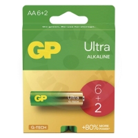 GP - Ultra alkalická, AA, 1.5V - 8ks GP - Ultra alkalická, AA, 1.5V - 8ks