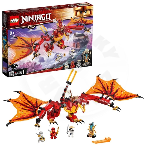 LEGO® NINJAGO 71753 Útok ohnivého draka