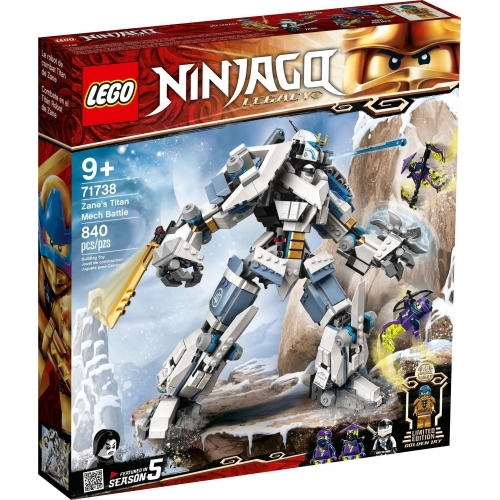 LEGO® NINJAGO® 71738 Zane's Titan Mech Battle
