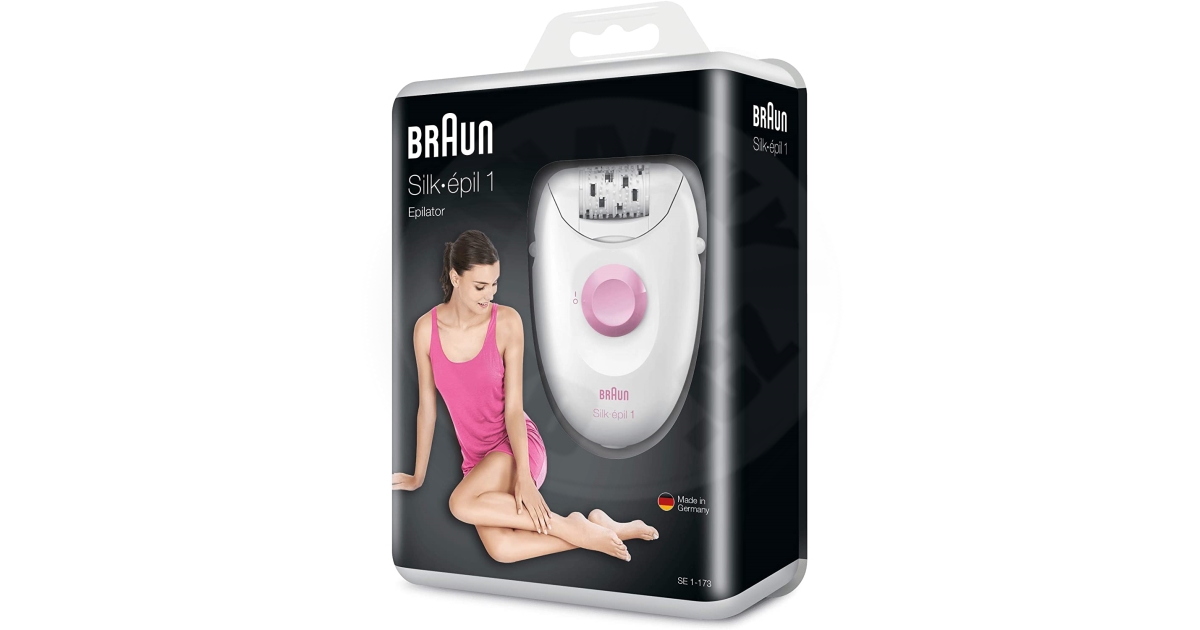 Braun Silk-épil 1 1-170 Epilator - Pink Made in GERMANY