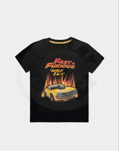 Difuzed Universal  Fast & Furious  Hot Flames  Men's Short Sleeved Tshirt  L_(1)