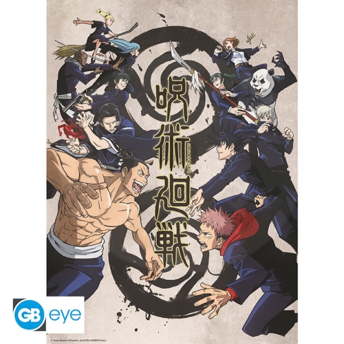 JUJUTSU KAISEN - Poster Chibi 52x38 - Tokyo vs. Kyoto_(1)
