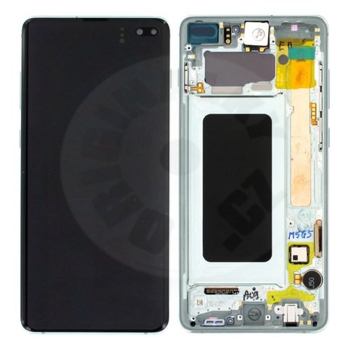 Samsung original LCD and touch layer for S10+ - green