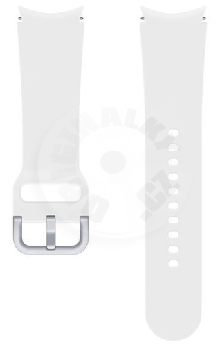 Samsung sportovní řemínek 20mm M/L Galaxy Watch4 20mm - biely