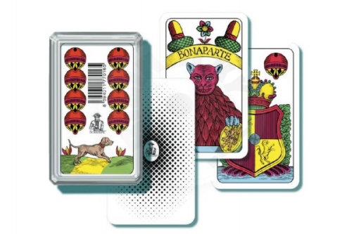 Bonaparte Marriage single-headed board game card in a plastic box 6,5x10,5x2cm