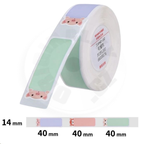Niimbot štítky T 14x40mm 160ks Kuk pro D11, D11-M, D110, D110-H