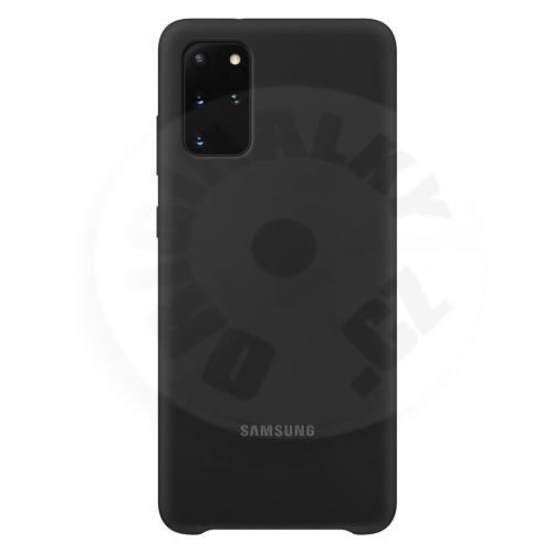 Samsung Silikonový zadní kryt S20+ - černá