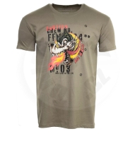 Call of Duty: Tee Wolf Khaki - pánské tričko - velikost XXL