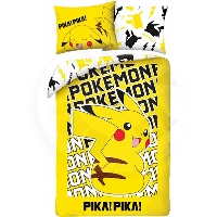 Halantex Povlečení - Pokémon (POK-1042BL) 140x200, 70x90 (100% Polyester)