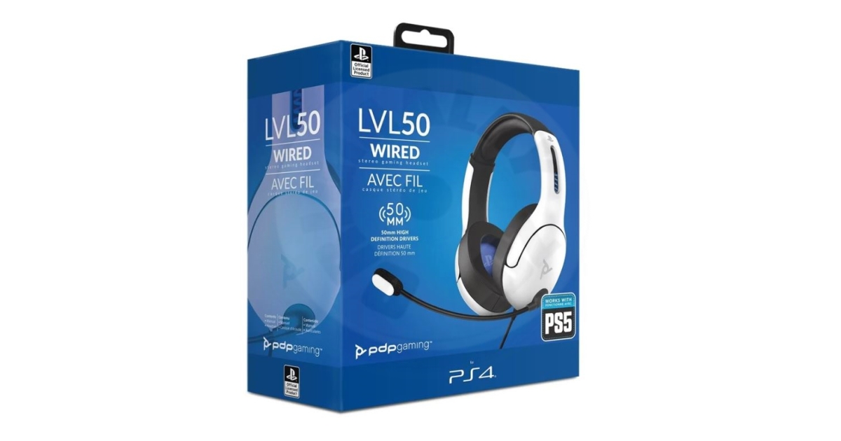 Lvl50 wired best sale stereo headset ps4