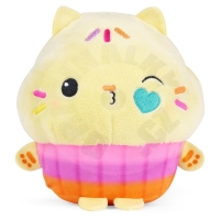 Gabby's Dollhouse Kočička Muffin 25 cm, žlutá, plyš
