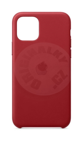 Apple iPhone 11 Pro kožený kryt - (PRODUCT)RED - červená