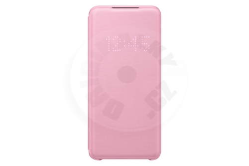 Samsung Flipové pouzdro Led View S20 - růžová