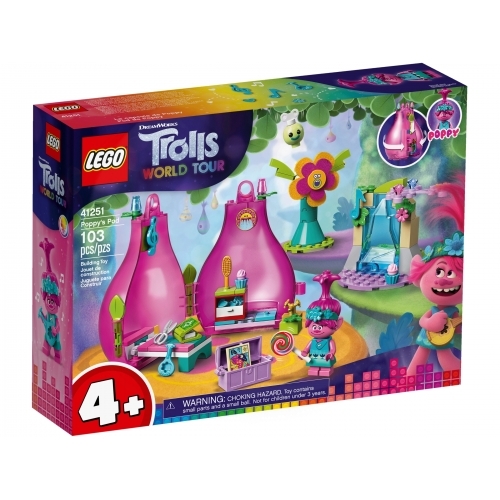 LEGO® Trolls 41251 Poppy a její domeček