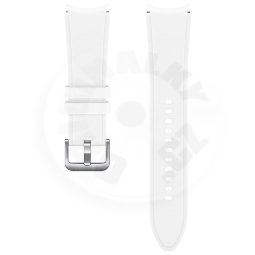 Samsung Sportovní řemínek s rýhováním 20mm M/L Galaxy Watch4 46mm - bielá