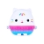 Squishy Cakey cat, plyš 30cm