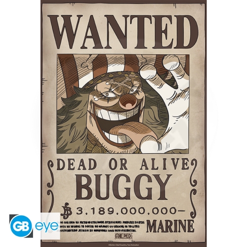 ONE PIECE - Poster Chibi 52x38 - Wanted Buggy Wano_(1)