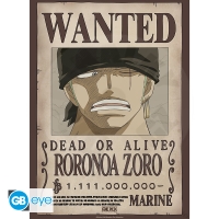 ONE PIECE - Poster Chibi 52x38 - Wanted Zoro Wano