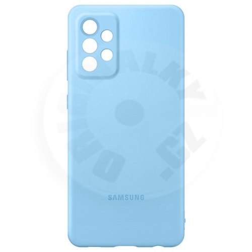 Samsung Silikonový zadní kryt A72 A725 - modrá