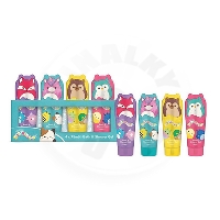 Squishmallows Sada koupelových a sprchových gelů - 4 x 75ml