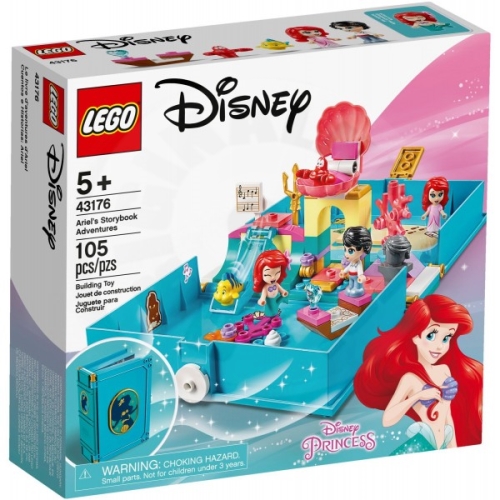 LEGO® Disney Princess 43176 Ariel a její pohádková kniha dobrodružství
