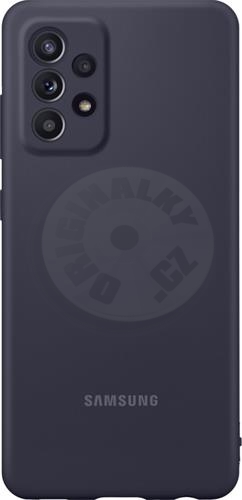Silicone Cover for Samsung Galaxy A52 A525 EF-PA525TBEGWW Black (EU Blister)